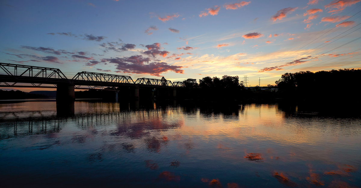 Scenic morning views on the Neapean River, Penrith.
