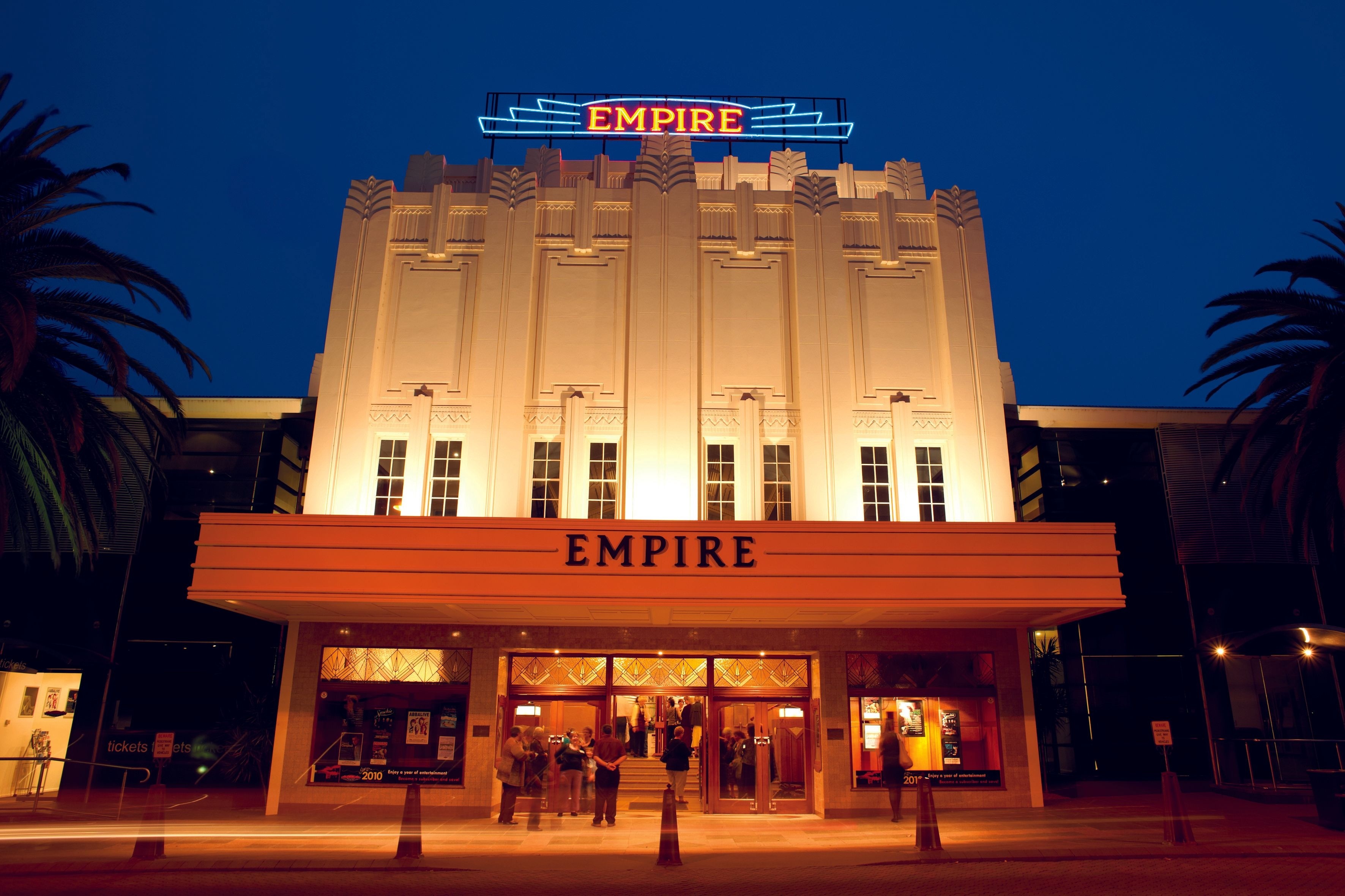 Exterior shot of the Empire Theatre.